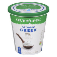 Olympic - Organic Greek 4% Plain, 650 Gram