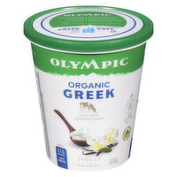 Olympic - Organic Greek 3.5% Vanilla, 650 Gram