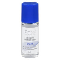 Ombra - Roll-On Deodorant Sport, 50 Millilitre