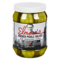 Elmans - Dill Pickle Halves, 1 Litre