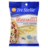 Tre Stelle - Mozzarella Cheese Shredded, 200 Gram