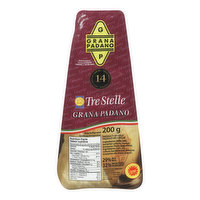 Tre Stelle - Parmesan Cheese Grana Padano, 200 Gram