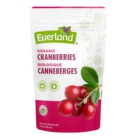 Everland - Organic Cranberries, Dried, 340 Gram
