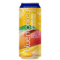 Blue Monkey - Mango Juice Sparkling, 330 Millilitre