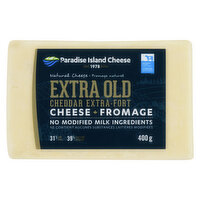 Paradise Island - Extra Old Cheddar Natural Cheese, 400 Gram