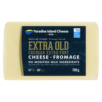 Paradise Island - Extra Old Natural Cheddar Cheese, 700 Gram