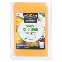 Paradise Island - Medium Cheddar - Lactose Free, 400 Gram