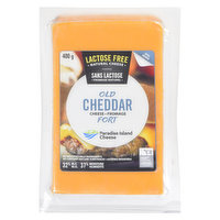 Paradise Island - Lactose Free Old Cheddar, 400 Gram