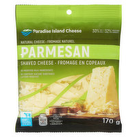 Paradise Island - Farms Shaved Parmesan, 170 Gram