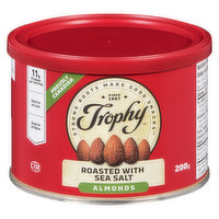 Trophy - Almonds Roasted w/ Sea Salt, 200 Gram