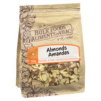 Bulk Foods - Natural Sliced Almonds, 500 Gram