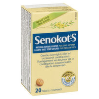 Senokot - Natural Senna Laxative Tablets, 1 Each