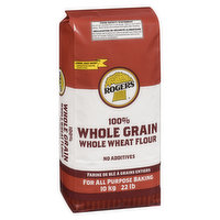 ROGERS - 100% Whole Grain Whole Wheat Flour, 10 Kilogram