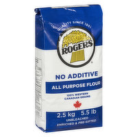Rogers Rogers - All Purpose Flour, Unbleached, 2.5 Kilogram