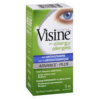 Visine - Allergy Advance Eye Drops w/ Antihitamine, 15 Millilitre