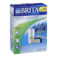 Brita - Faucet Water Filtration System, 1 Each