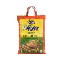 Teja - Brown Basmati Rice, 8 Pound