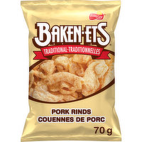 Baken-Ets - Traditional Smoked Pork Rinds (small bag), 70 Gram