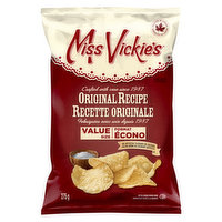 Miss Vickies - Original Recipe Potato Chips, Value Size, 275 Gram