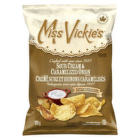 Miss Vickies - Sour Cream & Caramelized Onions, Potato Chips, 200 Gram