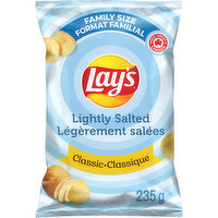 Lay's - Potato Chips, Classic Lightly Salted - Family Size, 235 Gram