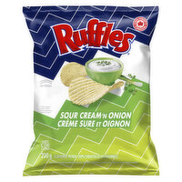 Ruffles - Ruffles Sour Cream And Onion Chips, 200 Gram