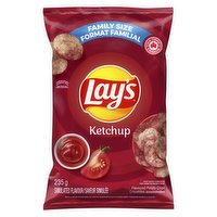 Lays - Potato Chips, Ketchup - Family Size, 235 Gram