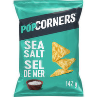 Popcorners - Sea Salt Popped Corn Chips, 142 Gram