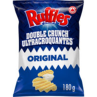 Ruffles - Double Crunch Potato Chips, Original, 180 Gram