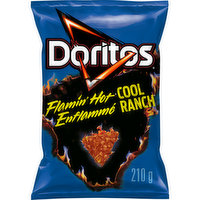 Doritos - Flavoured Tortilla Chips, Flamin' Hot Cool Ranch, 210 Gram