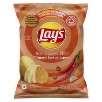 Lays - Potato Chips, Hot 'n' Sweet Chilli, 165 Gram