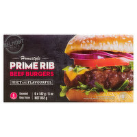 Belmont - Homestyle Burgers Prime Rib, 852 Gram