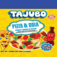 Tajubo - Gummy Pizza & Cola, 80 Gram