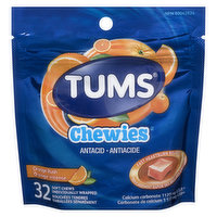 Tums - Chewies Antacid - Orange Rush, 32 Each