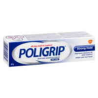 Poligrip - Strong Hold Denture Adhesive Cream