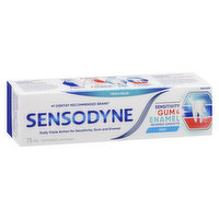 Sensodyne - Sensitivity+Gum+ Enamel - Mint, 75 Millilitre