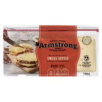 Armstrong - Natural Cheese Slices - Swiss, 24 Each