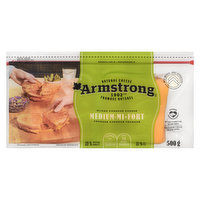 Armstrong - Natural Sliced Cheese - Medium Cheddar, 24 Each