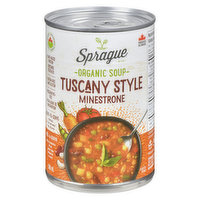 Sprague - Soup Minestrone Tuscan Style Organic, 398 Millilitre