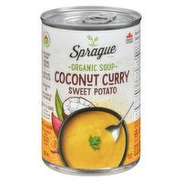 Sprague - Soup Sweet Potato Coconut Curry Organic, 398 Millilitre