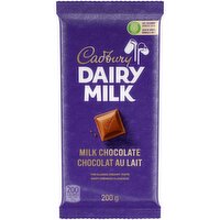 Cadbury - Dairy Milk Chocolate Bar, 200 Gram