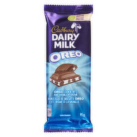 Cadbury - Dairy Milk Oreo Chocolate Bar, 95 Gram
