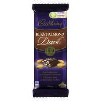 Cadbury - Dairy Milk Dark Chocolate Burnt Almond, 100 Gram