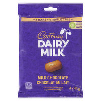 Cadbury Dairy Milk - Chocolate, 4 Each