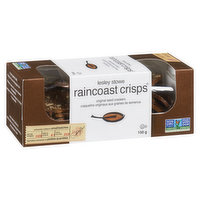 Lesley Stowe - Raincoast Crisps - Seed Crackers Original, 150 Gram