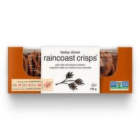 Lesley Stowe - Raincoast Crisps Crackers - Salty Date & Almond, 150 Gram