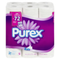 Purex - Bathroom Tissue, Ultra Triple Rolls, 24s, 24 Each