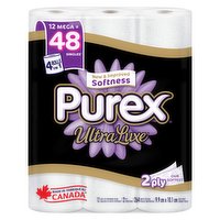 Purex - Bathroom Tissue UltraLuxe, 12 Mega Rolls
