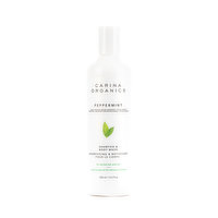 Carina Organics - Shampoo & Body Wash Peppermint, 360 Millilitre