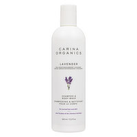 Carina Organics - Shampoo & Body Wash Lavender, 360 Millilitre